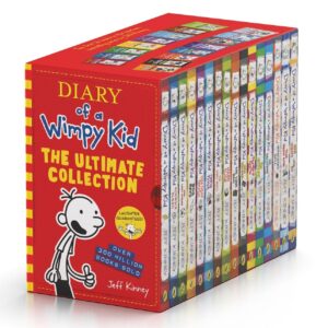 Diary of a Wimpy Kid Boxset: The Ultimate Collection 16 Books Boxset (Books 1-16)