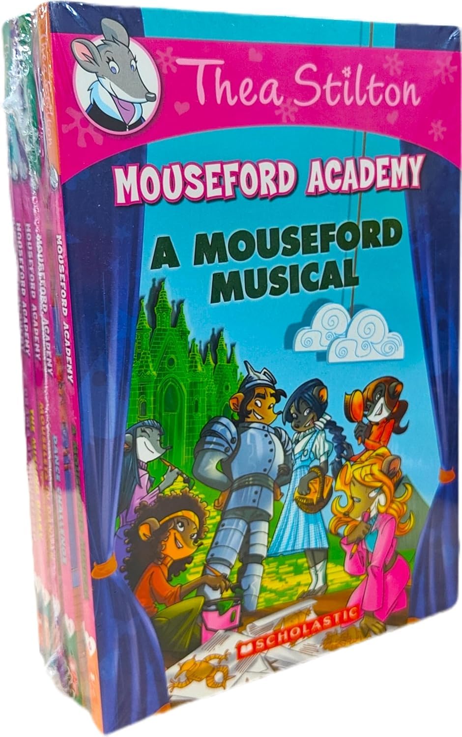 THEA STILTON MOUSEFORD ACADEMY SET OF 6 BOOKS