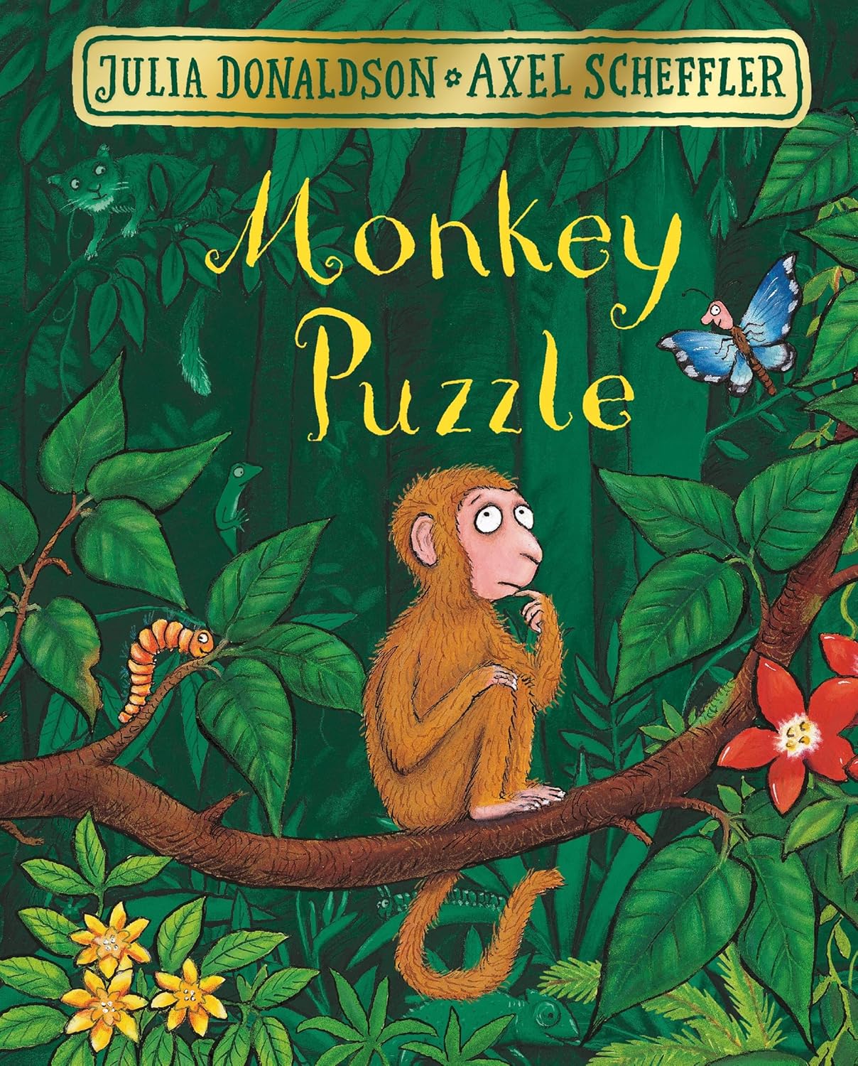 Monkey Puzzle: A funny rhyming story about jungle animals from the creators of The Gruffalo