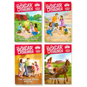 The Boxcar Children Mysteries Boxed Set 1-4: The Boxcar Children; Surprise Island; The Yellow House; Mystery Ranch